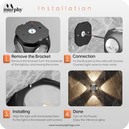 murphy Uplight Wall Lamp With Bulb image 3