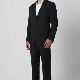 van heusen Men Two Piece Suit Textured Suit image 4