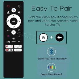 ZIEVA NA Compatible with Smart tv remote - With voice- for Android 4K(Ver.7) Panasonic Remote Controller image 2