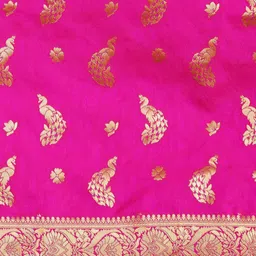 KALINI Woven Design Zari Banarasi Saree image 5