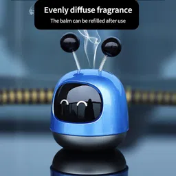carfrill Car Dashboard Diffuser Unique robot design car diffuser Car Interior Accessories Portable Car Air Purifier image 3