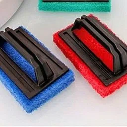 tile cleaning brush with long handle Scrub Pad-image-6
