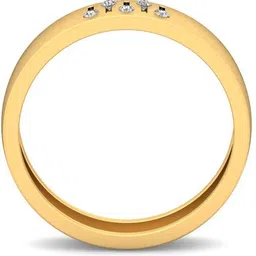 avsar AVR512YBR 14kt Cubic Zirconia Yellow Gold ring image 2