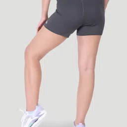 woomfox Solid Women Grey Tights image 2