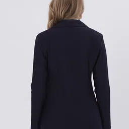 sanjitgarments Women Solid Single Breasted Casual Blazer image 2