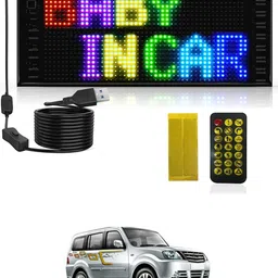 ayw Programmable LED Sign High Quality Flexible Screen Light-250 Car Fancy Lights image 1