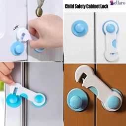 sellaro (Pack of 4) Child Safety Strap Locks Baby Locks for Cabinets and Drawers image 4