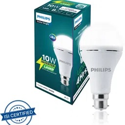 philips 10 W Inverter Round B22 Inverter Bulb image 1