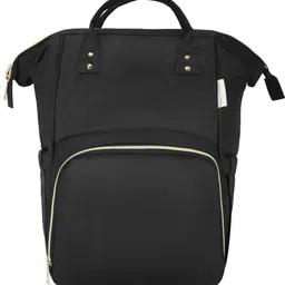 haus & kinder Chic Diaper Bag Backpack for New Parents (Capacity - 20L) , Black Diaper Bags-picture-17