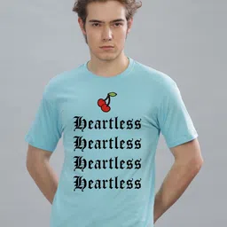 FALTU.CO Men Printed Drop-Shoulder Sleeves Pure Cotton T-shirt-picture-20