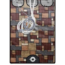 The Furnishing Tree Brown Plastic Washing Machine Cover image 4