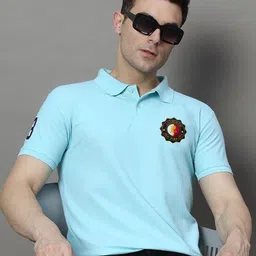 SZN Men Polo Collar Moisture Wicking Applique T-shirt-picture-14
