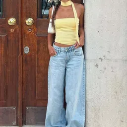 Bershka Pure Cotton Boyfriend Jeans-picture-36