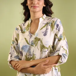 Moda Rapido Printed Top With Palazzos Co-Ords image 4