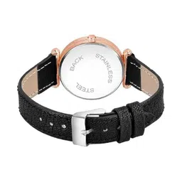 SZN Women Dial & Leather Straps Analogue Watch Fudedi Leather BlackSZNN36514433 image 4