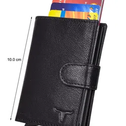 URBAN FOREST Men Leather Two Fold Wallet image 2