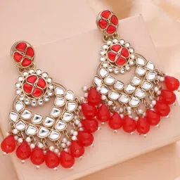 Anouk Brass Gold-Plated Earrings image 4