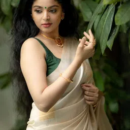 YAMUNE Woven Design Zari Pure Silk Handloom Banarasi Saree-picture-33