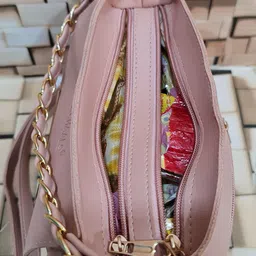 ROYAL CHAALS Women Textured Structured Sling Bag image 2
