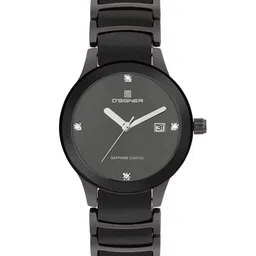 d'signer Dsigner Women Brass Printed Dial & Bracelet Style Straps Analogue Watch 746GNBCRM.8L-picture-21