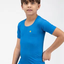 AMUL COMFY Pack of 2 Boy Cotton Innerwear Vest AC-CSRNS-VE-ASST2-60-2PC image 3