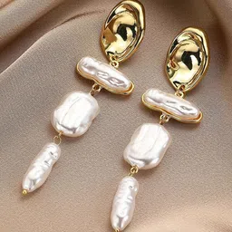 DIVASTRI Geometric Drop Earrings-picture-33