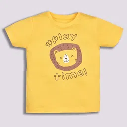 YK Boys Typography Printed Round Neck Cotton T-shirt-picture-25