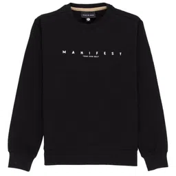 Status Quo Boys Typography Printed Round Neck Long Sleeves Pullover Casual Sweatshirt-picture-25