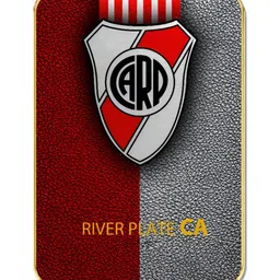 Livin'luxe Red & Grey River Plate CA Rectangle Wall Art image 2