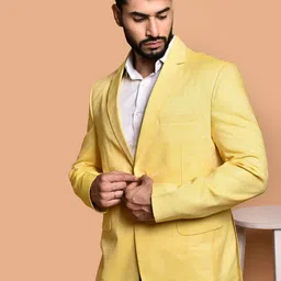 PRINTCULTR Single-Breasted Blazers image 3