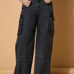 Noh.Voh - SASSAFRAS Kids Girls Acid Wash Jeans-image-48