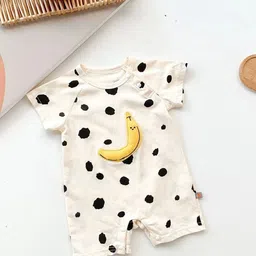 Ju Ju Jam Infants Printed Round NeckRompers-picture-37