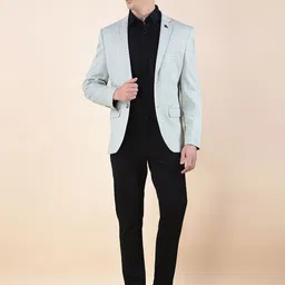 Cantabil Single-Breasted Notched Lapel Blazer image 5
