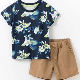 Xsole Boys Printed Short Sleeves T-shirt With Shorts-picture-41