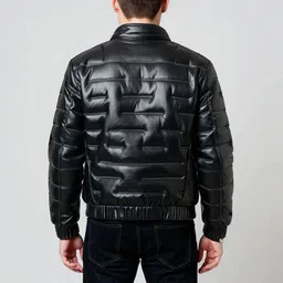 Mast & Harbour Men Hooded Solid Padded Jacket image 2