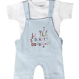 BAESD Infants Embroidered Dungaree With T-Shirt image 5