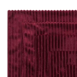 RD TREND Maroon Set of 5 Striped Square Cushion Covers image 4