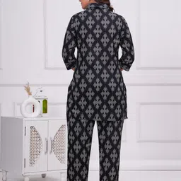 mad fury Printed Pure Cotton Tunic With Trousers Co-Ords image 4