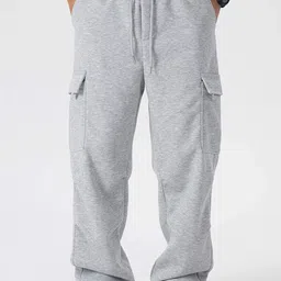 The Modern Soul Men Mid Rise Loose Fit Track Pants-image-6
