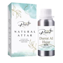 THE RUPAWAT Perfumery House Durrat Al Hajar 100% Natural & Pure Alcohol Free Attar - 50 ml-image-49