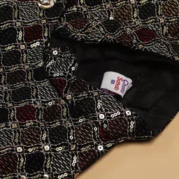 V-Mart Boys Solid Kurta with Pyjamas & Nehru jacket image 2