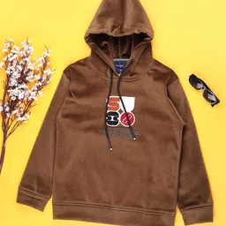 V-Mart Boys Printed Hooded Sweatshirt-picture-55