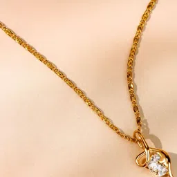 GARNISHA Women Gold-Plated Angle Wings Chain-picture-38