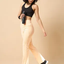 COLOR CAPITAL Pack Of 2 Flared-Fit Ankle-Length Gym Tights image 5