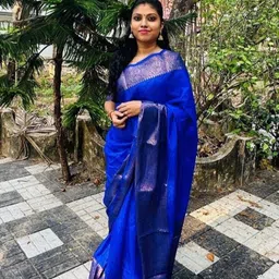 Areca Designer Ethnic Motifs Zari Pure Silk Designer Banarasi Saree-image-66