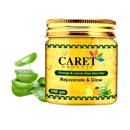 CARET ORGANIC Set Of 2 Vitamin C, E Daily Radiance Cream- 50g &  Aloevera Gel- 100g image 3