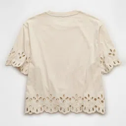 AMERICAN EAGLE OUTFITTERS Round Neck Cotton Boxy T-shirt image 2