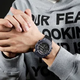 Naviforce Men Dial & Straps Digital Chronograph Watch NF6102 GY-GY-B image 2