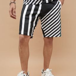 Fame Forever by Lifestyle Men Striped Technology Shorts-picture-4