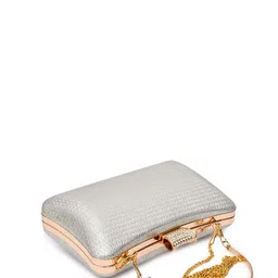 FOR THE BEAUTIFUL YOU Embellished Box Clutch image 2